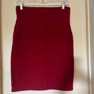 Beautiful A line Ruby Red Skirt